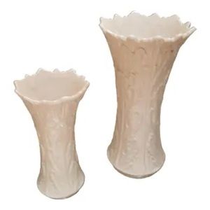 Lenox Leaf Woodland Vase Set (L and S)